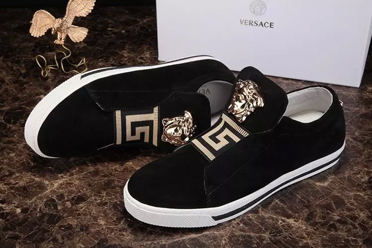 Tênis Couro Nobuck Versace - Imagem 4