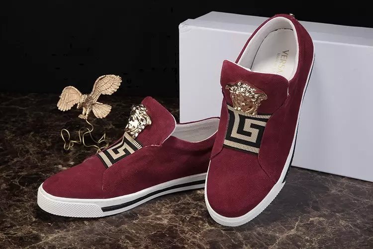 Tênis Couro Nobuck Versace