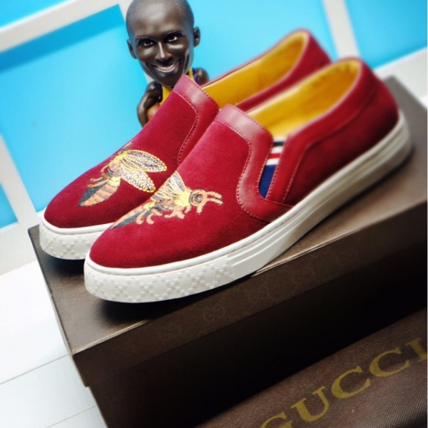 Tenis da gucci sales vermelho