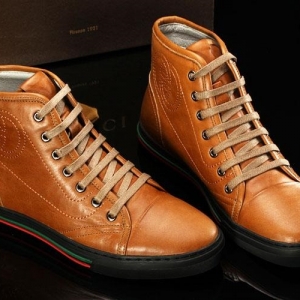 Tênis Masculino Couro Gucci