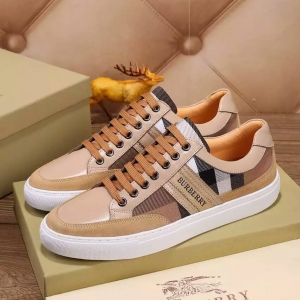 Tênis Xadrez Bege Burberry