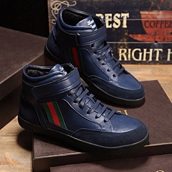 Tenis gucci masculino cano sales alto
