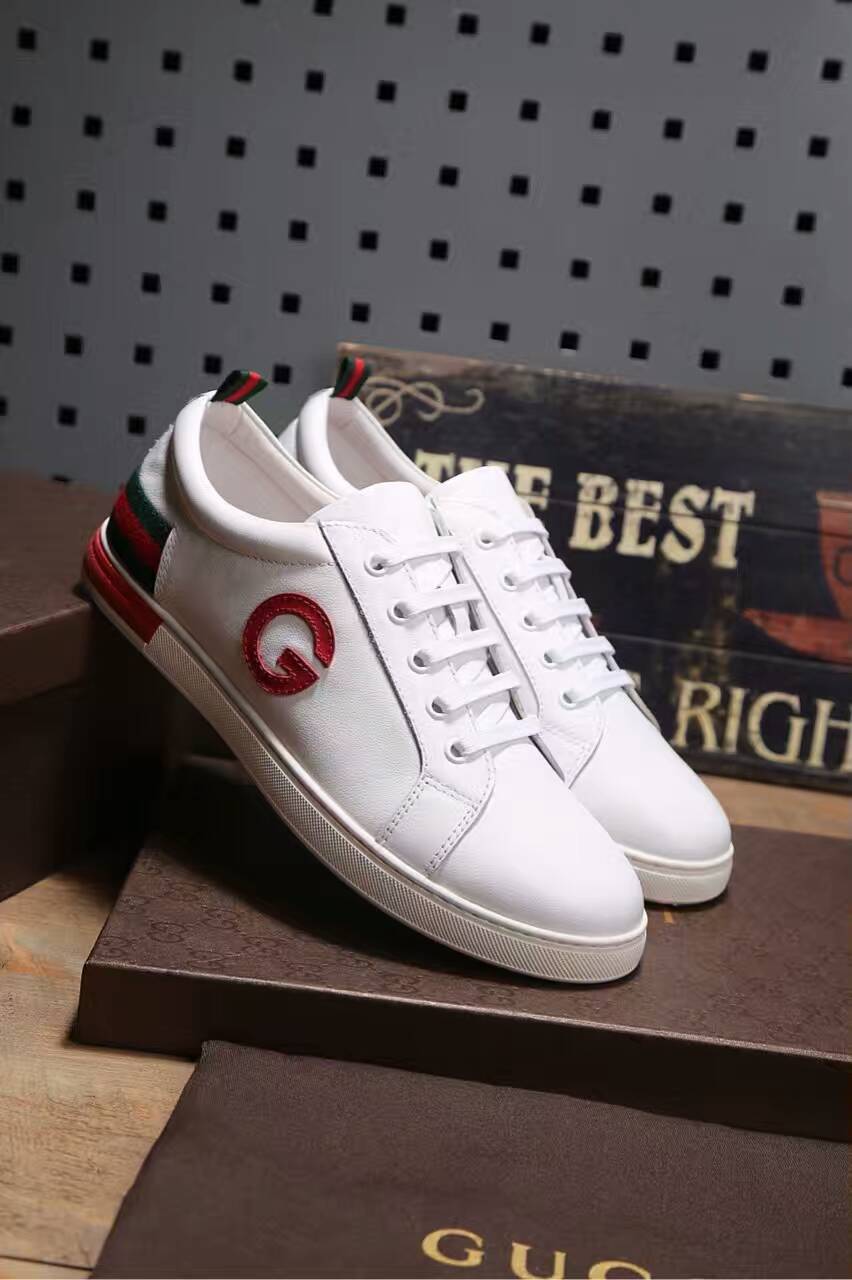 Tênis casual couro Gucci - Imagem 3