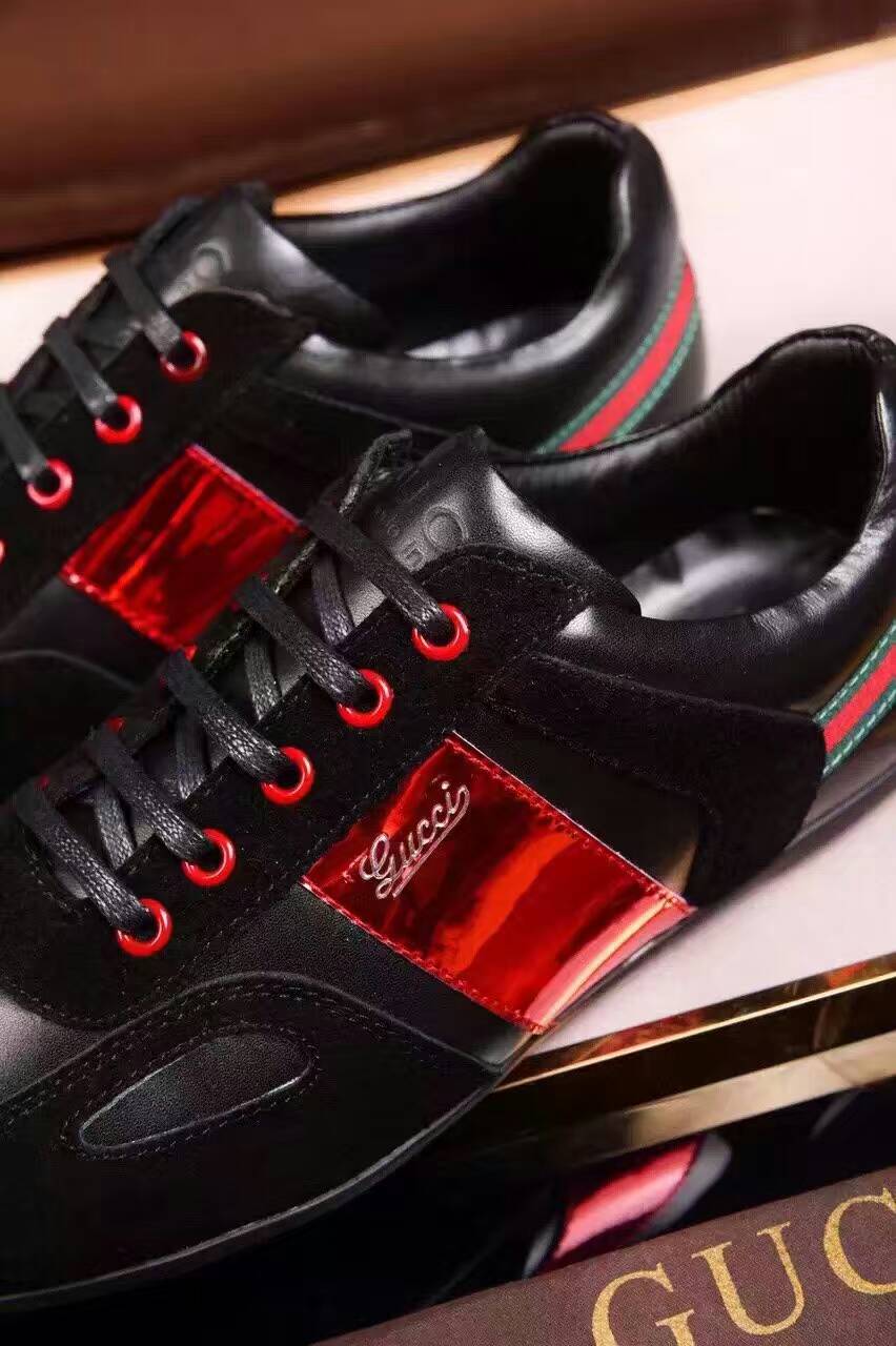 Tênis casual couro Gucci - Imagem 4