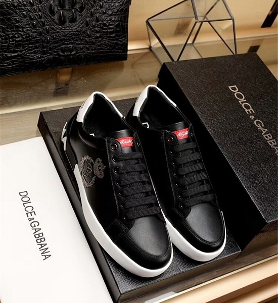 Tênis com bordado D&G, Dolce&Gabbana - Imagem 6