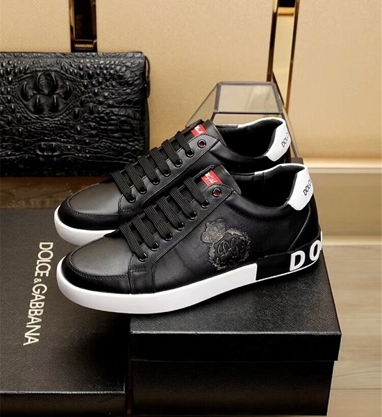 Tênis com bordado D&G, Dolce&Gabbana - Imagem 2