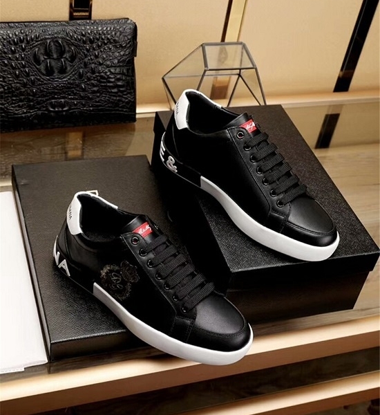 Tênis com bordado D&G, Dolce&Gabbana - Imagem 3