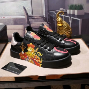 Tênis couro D&G, Dolce&Gabbana
