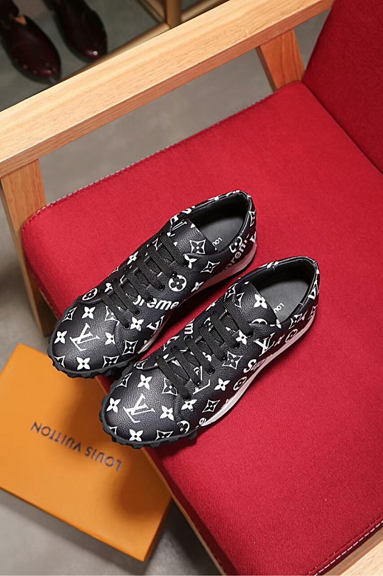 Tênis couro Louis Vuitton x Supreme - Imagem 2