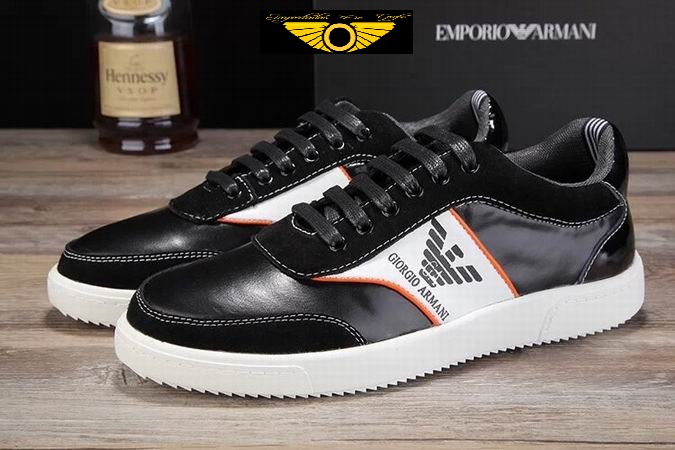 Tênis de Couro Giorgio Armani - Imagem 2