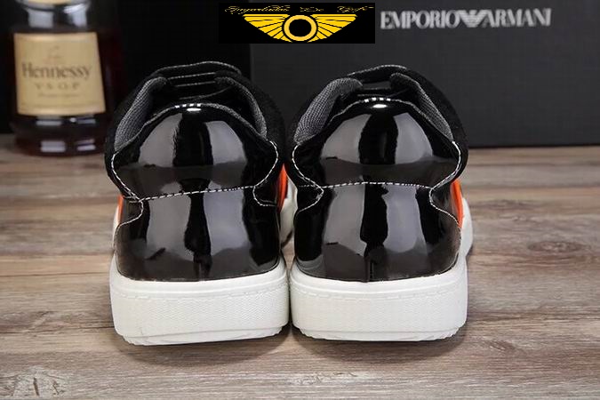 Tênis de Couro Giorgio Armani - Imagem 4