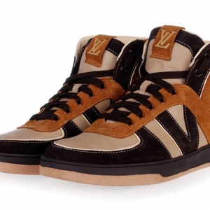 Tênis de Couro Louis Vuitton