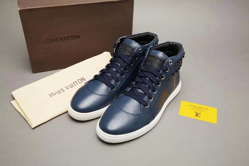 Tênis de Couro Louis Vuitton
