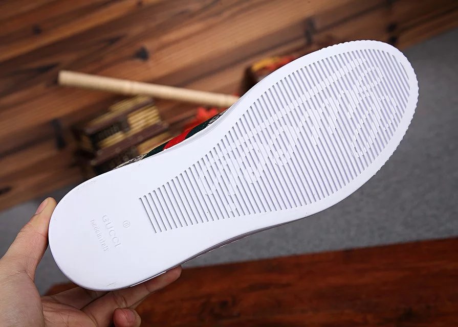 Tênis de couro Preto Gucci - Imagem 3