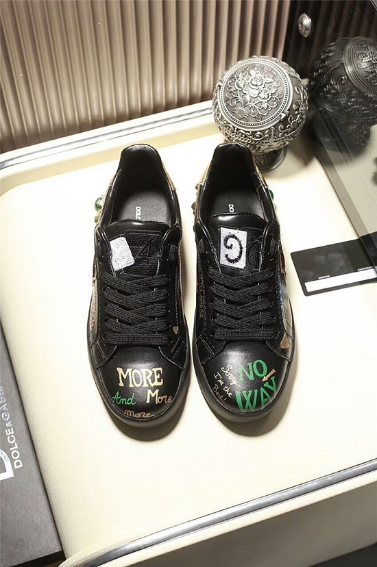 Tênis de couro D&G, Dolce&Gabbana - Imagem 6