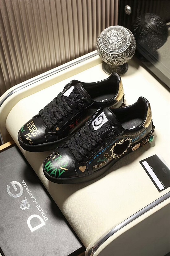 Tênis de couro D&G, Dolce&Gabbana - Imagem 2