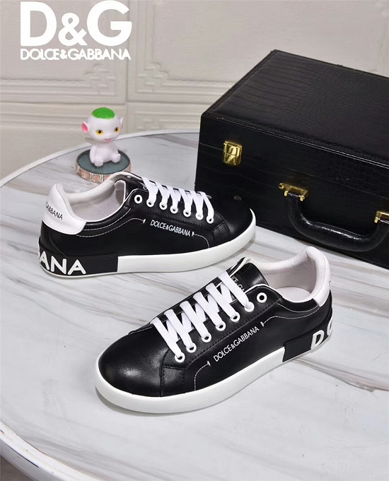 Tênis de couro D&G, Dolce&Gabbana - Imagem 4