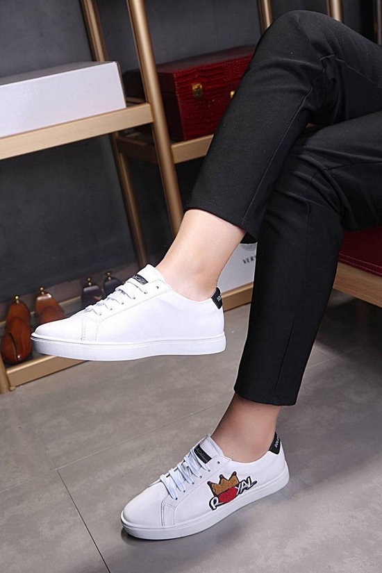 Tênis de couro D&G, Dolce&Gabbana - Imagem 5