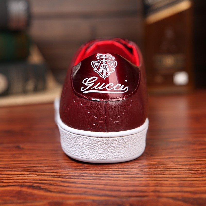 Tênis de couro Gucci - Imagem 4