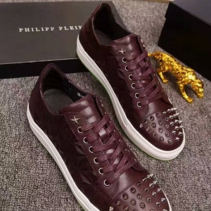 Tênis de couro Philipp Plein