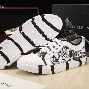 Tênis de couro Philipp Plein