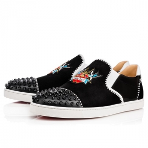 Tênis em couro Christian Louboutin