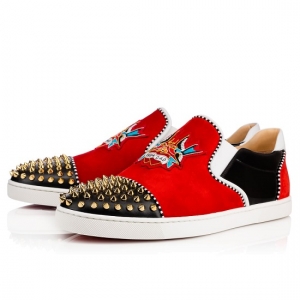 Tênis em couro Christian Louboutin