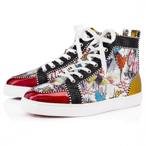 Tênis em couro Christian Louboutin