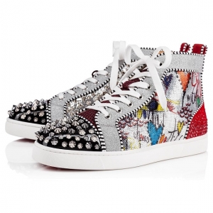 Tênis em couro Christian Louboutin