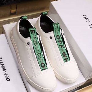 Tênis em couro Off White