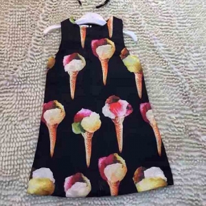 Vestido Estampado Sorvete Kids Dolce&Gabbana