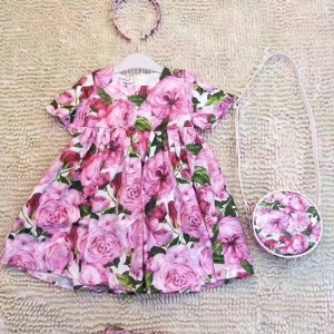 Vestido Infantil e Bolsa Dolce&Gabbana