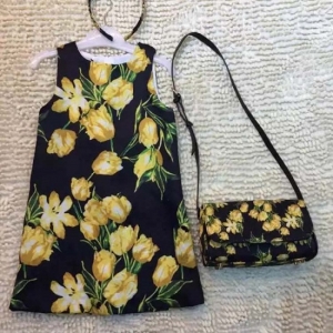 Vestido Infantil e Bolsa Dolce&Gabbana