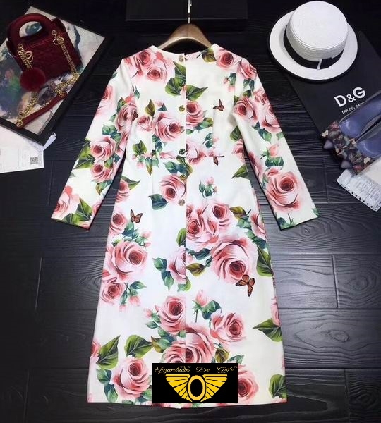 Vestido floral Dolce&Gabbana - Imagem 3