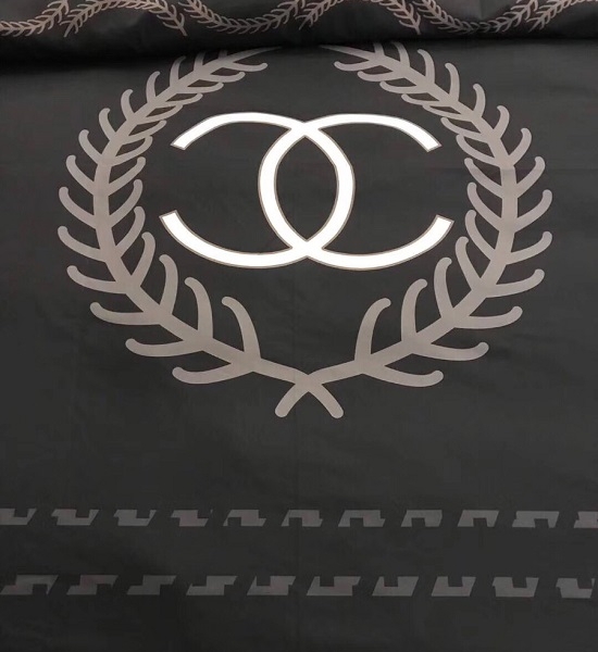 Jogo de Cama Casal 4 pçs. King Size Chanel - Imagem 2