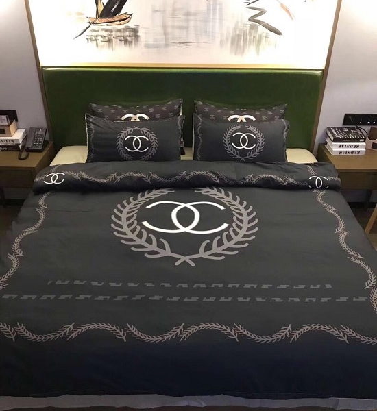 Jogo de Cama Casal 4 pçs. King Size Chanel - Imagem 3