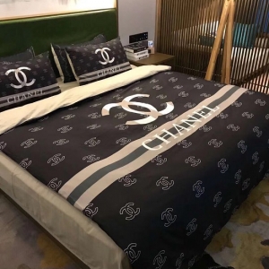 Jogo de Cama Casal 4 pçs. King Size Chanel