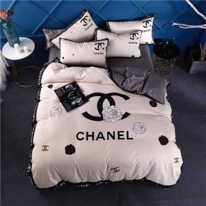 Jogo de Cama Casal 4 pçs. King Size Chanel