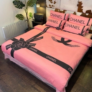 Jogo de Cama Casal 4 pçs. King Size Chanel