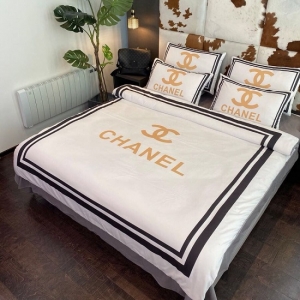 Jogo de Cama Casal 4 pçs. King Size Chanel