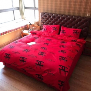 Jogo de Cama Casal 4 pçs. King Size Chanel