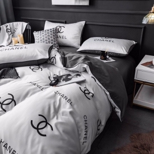 Jogo de Cama Casal 4 pçs. King Size Chanel