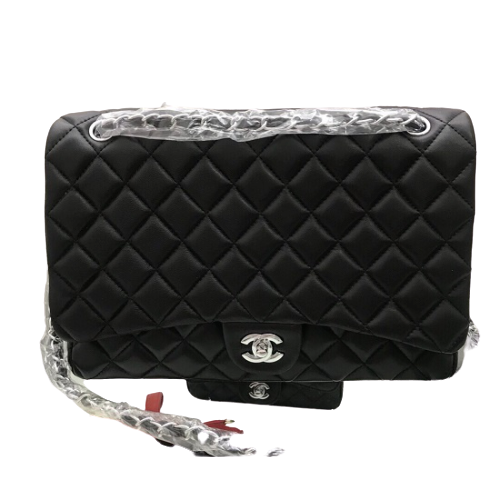 chanel double flap bolsa white