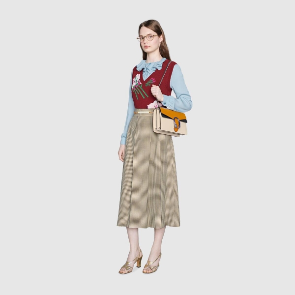 Bolsa de ombro pequena Gucci Dionysus 400249 - Imagem 3