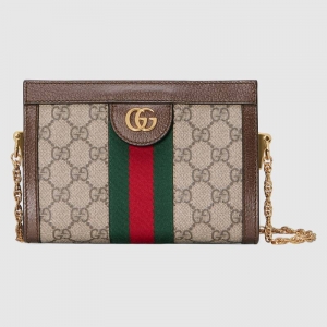 Mini bolsa de ombro Gucci Ophidia