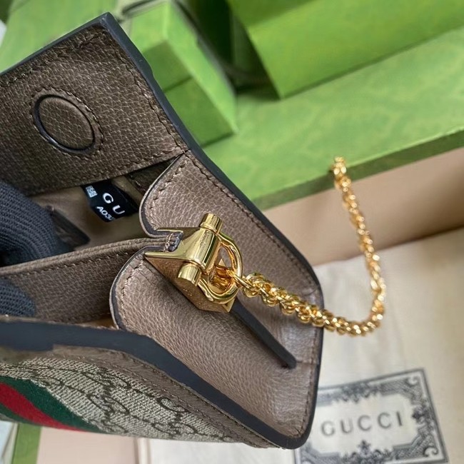 gucci brown mini bolsa