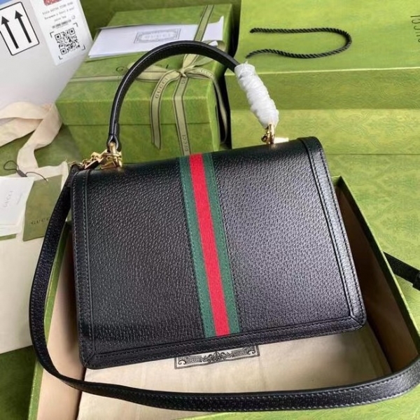Bolsa Gucci Ophidia pequena com alça superior Web 651055 - Imagem 3