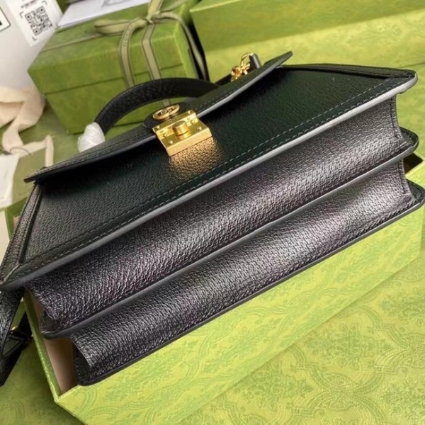 Bolsa Gucci Ophidia pequena com alça superior Web 651055 - Imagem 4