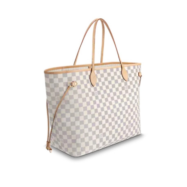 Bolsa Louis Vuitton Damier azur Neverfull GM N41360 - Imagem 3