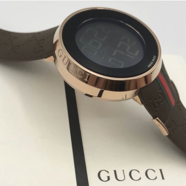 RELÓGIO LED DIGITAL GUCCI YA114209